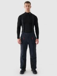 4F Spodnie narciarskie membrana Dermizax 20000 męskie - czarne XL. Czarne spodnie snowboardowe męskie 4f, m, bez wzorów, z materiału, narciarskie, Dermizax. Za 1,299.99 zł.