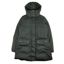 Second life - Męska czarna parka - Stan dobry. Czarne parki męskie Hugo Boss, na zimę, m, bez wzorów, bez kaptura. Za 422.96 zł.