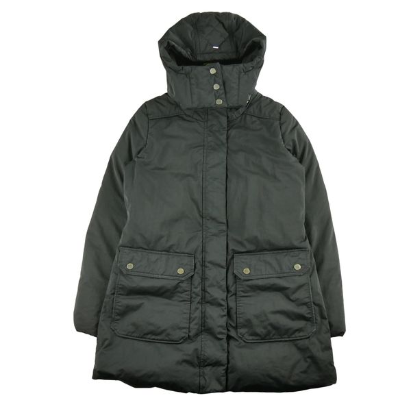 Second life - Męska czarna parka - Stan dobry. Czarne kurtki męskie Hugo Boss, m, bez wzorów, z materiału, eleganckie, bez kaptura. Za 422.96 zł.