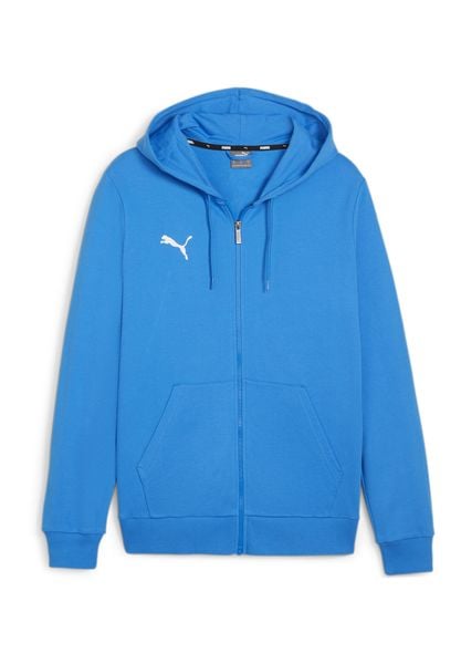 Bluza sportowa męska Puma B23619. Niebieskie bluzy męskie Puma, m, bez wzorów, z bawełny, z kapturem, na fitness i siłownię. Za 189.00 zł.