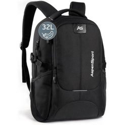 Plecak Aspensport Plecak 32 L Czarny. Czarne plecaki damskie ZSPORT, bez wzorów, biznesowe. Za 98.69 zł.