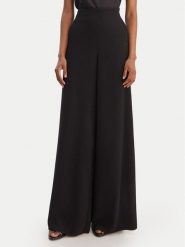 Marella Spodnie palazzo Campo 2613131043 Czarny Wide Leg. Czarne spodnie materiałowe damskie Marella, bez wzorów, z materiału. Za 799.99 zł.