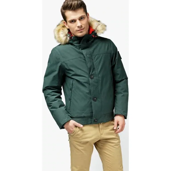 Timberland Kurtka Dv Scar Ridge Snorkel , zielony, rozmiar S. Zielone kurtki męskie Timberland, na zimę, m, bez wzorów, z bawełny, bez kaptura. W wyprzedaży za 979.99 zł.