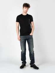 Diesel Jeansy "Buster" | 00SDHC-084ZU-01 | Mężczyzna | Granatowy. Niebieskie jeansy męskie Diesel, eleganckie. W wyprzedaży za 369.00 zł.