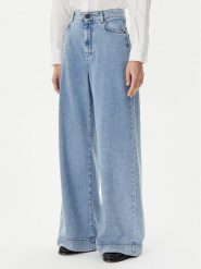 Weekend Max Mara Jeansy Vega 2515181061 Niebieski Wide Leg. Niebieskie jeansy damskie Weekend Max Mara. Za 759.99 zł.