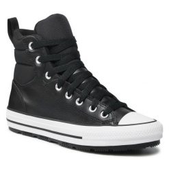 Trampki Converse. Czarne półbuty damskie Converse, bez wzorów, retro, bez zapięcia. Za 309.99 zł.