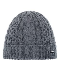 Czapka zimowa damska Eisbar Afratos MU. Szare czapki i kapelusze damskie Eisbar, na zimę, bez wzorów. Za 159.99 zł.