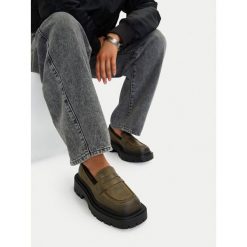 Loafersy G-Star. Zielone mokasyny damskie G-Star, retro. Za 262.99 zł.