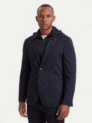 Tommy Hilfiger Marynarka MW0MW44737 Granatowy Regular Fit. Niebieskie marynarki męskie Tommy Hilfiger, bez wzorów, z syntetyku. Za 1,499.00 zł.