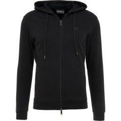 Emporio Armani ZIPPED HOODIE Bluza rozpinana nero. Bluzy męskie marki Emporio Armani. Za 669.00 zł.