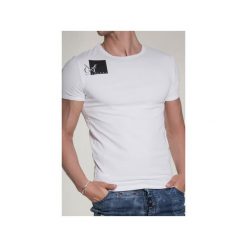 T-SHIRT ARMY 2. Białe t-shirty męskie Guns&tuxedos, z klasycznym kołnierzykiem. Za 219.00 zł.