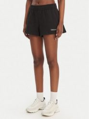 Calvin Klein Performance Szorty sportowe LVGWS6S804 Czarny Regular Fit. Czarne szorty sportowe damskie Calvin Klein Performance, l, bez wzorów, z syntetyku, sportowe. Za 169.99 zł.