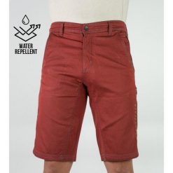 Pantalón Mountain Bike (MTB) Water Repellent Drop Scarlet. Czerwone szorty męskie JEANSTRACK, l, bez wzorów, z bawełny. W wyprzedaży za 311.70 zł.