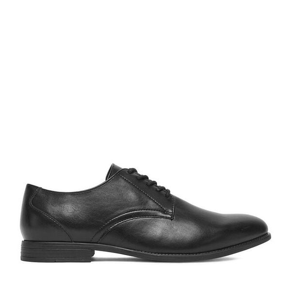 Półbuty Lanetti. Czarne eleganckie półbuty Lanetti, wizytowe, bez zapięcia. Za 119.99 zł.