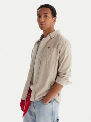 Quiksilver Koszula Smoke Trail EQYWT04652 Beżowy Regular Fit. Brązowe koszule męskie Quiksilver, m, bez wzorów, z bawełny, bez kołnierzyka, bez ramiączek. Za 299.99 zł.