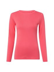 Brookshire koszulka z długim rękawem Kobiety Bawełna pomarańczowy, XXL. Brązowe t-shirty damskie brookshire, uniwersalny, bez wzorów, z bawełny, klasyczne, bez kołnierzyka. Za 79.95 zł.