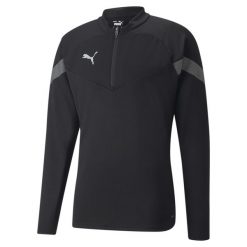 Bluza Puma Teamfinal Training 14 Zip, Mężczyźni. Czarne bluzy męskie Puma, m, bez wzorów, z poliesteru, bez kaptura, do piłki nożnej. Za 390.00 zł.