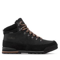 Trekkingi CMP. Czarne buty sportowe męskie CMP, bez zapięcia, trekkingowe. Za 389.99 zł.