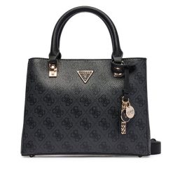 Torebka Guess. Szare torebki do ręki damskie Guess, z aplikacjami, klasyczne, bez dodatków. Za 459.99 zł.