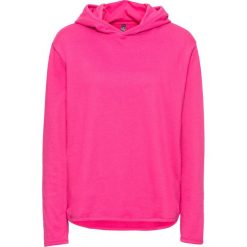 Bluza z kapturem bonprix ciemnoróżowy. Bluzy damskie marki bonprix. Za 69.99 zł.