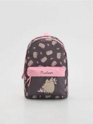 Plecak Pusheen - ciemnoszary. Szare torby i plecaki dziecięce Reserved, z tkaniny. Za 99.99 zł.