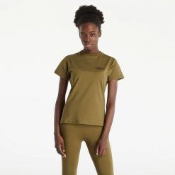 T-SHIRT DAMSKI KOSZULKA ELLESSE S. Zielone koszulki sportowe damskie Ellesse, s, bez wzorów, z materiału, bez kołnierzyka, bez ramiączek, na fitness i siłownię. Za 116.99 zł.