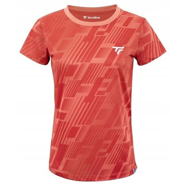 Koszulka tenisowa damska Tecnifibre X-Loop Tee. Brązowe t-shirty damskie TECNIFIBRE, bez wzorów, sportowe, bez kołnierzyka. Za 219.00 zł.