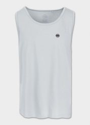 Męski Tank Top PITBULL Lekka Koszulka bez rękawów Ultra Light Coolmax SCOTT. Białe t-shirty męskie PITBULL, m, bez wzorów, z bawełny, klasyczne, bez kołnierzyka. Za 89.00 zł.