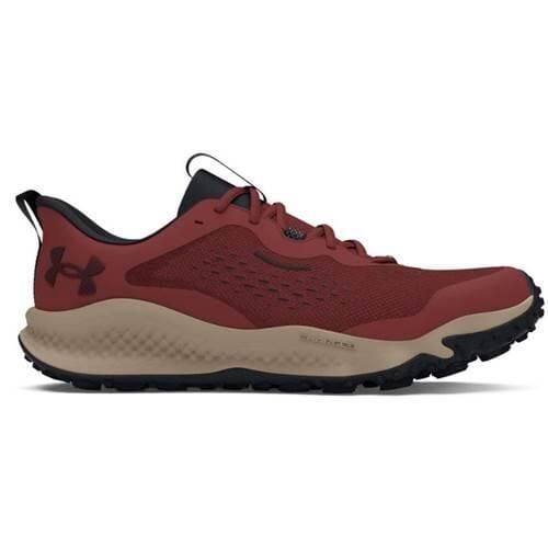 Buty do biegania męskie Under Armour Charged Maven Trail. Czerwone buty sportowe męskie Under Armour, z materiału, bez zapięcia, do biegania. Za 384.99 zł.