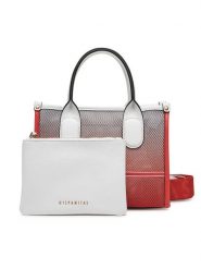Hispanitas Torebka BV253825 Czerwony. Czerwone torebki do ręki damskie Hispanitas, bez wzorów, ze skóry, bez dodatków. Za 269.99 zł.