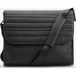 Torba na ramię - Czarny. Czarne torby na ramię męskie Reserved. Za 129.99 zł.