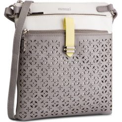 Torebka MONNARI - BAG5070-019 Grey With White. Listonoszki damskie marki Monnari. W wyprzedaży za 129.00 zł.