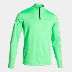 Bluza do biegania męska Joma R-Trail. Czarne bluzy męskie Joma, m, bez wzorów, z elastanu, bez kaptura, do biegania. Za 179.99 zł.