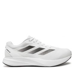 Buty do biegania adidas. Białe buty sportowe męskie Adidas, bez zapięcia, do biegania. Za 169.99 zł.
