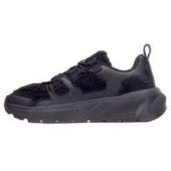 Buty Tommy Hilfiger Fur Fashion Runner W FW0FW07307BDS czarne. Czarne obuwie sportowe damskie bez wzorów, z gumy. W wyprzedaży za 696.29 zł.