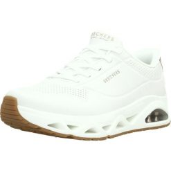 Buty SKECHERS UNO GLIDE STEP GLIDE ON AIR Biały. Białe obuwie sportowe damskie Skechers, trekkingowe. Za 452.99 zł.