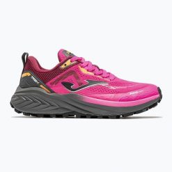 Buty do biegania damskie Joma Trek Lady. Czerwone obuwie sportowe damskie Joma, bez wzorów, z gumy, do biegania. Za 279.99 zł.