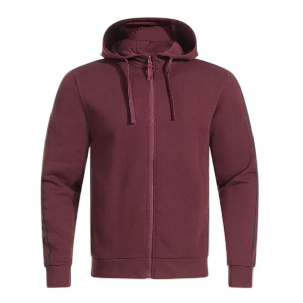 Kurtka z kapturem Joma Heroic. Czerwone kurtki męskie Joma, l, bez wzorów, z bawełny, na fitness i siłownię. Za 254.50 zł.