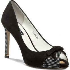 Szpilki SCA'VIOLA - SV26-1 Black Suede. Czarne szpilki damskie Sca'viola, z materiału. W wyprzedaży za 219.00 zł.