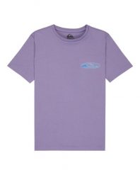 Koszulka z krótkim rękawem dla Chłopcy QUIK GLOBE Fioletowy. Fioletowe t-shirty dla chłopców Quiksilver, bez wzorów, z bawełny, bez ramiączek. Za 42.50 zł.