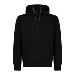 Bluza z kapturem zapinana na zamek błyskawiczny CMP. Czarne bluzy sportowe męskie CMP, m, bez wzorów, z kapturem. Za 284.45 zł.