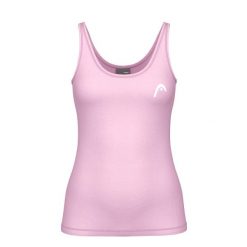 Damski tank top Head Spirit II. Czerwone koszulki sportowe damskie Head, bez wzorów, bez kołnierzyka, bez ramiączek, tenisowe. W wyprzedaży za 189.00 zł.