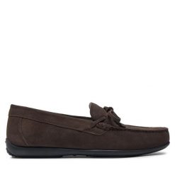 Mokasyny Geox. Brązowe mokasyny męskie Geox. Za 319.99 zł.