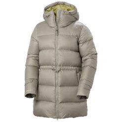 Parka dla kobiet Helly Hansen Essence. Brązowe parki damskie Helly Hansen, na zimę, bez wzorów, z syntetyku, bez kaptura. W wyprzedaży za 1,175.90 zł.