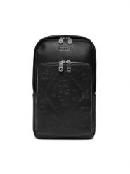 Guess Saszetka HMBOMG P5426 Czarny. Czarne saszetki męskie Guess, ze skóry. Za 299.99 zł.