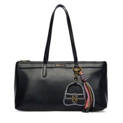 Torebka Just Cavalli. Czarne torebki do ręki damskie Just Cavalli, bez wzorów, klasyczne, bez dodatków. Za 679.99 zł.