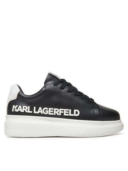 Karl Lagerfeld Kids Sneakersy Z30381 M Czarny. Czarne buty sportowe dziewczęce Karl Lagerfeld Kids, bez wzorów, ze skóry, bez zapięcia. Za 399.99 zł.
