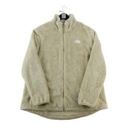 Second life - Kurtka polarowa damska Osito beżowa - Jak nowy. Brązowe kurtki damskie The North Face, s, bez wzorów, z materiału, bez kaptura. Za 212.96 zł.