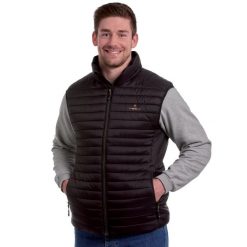 Ogrzewana kurtka narciarski czlowiek Therm-ic Set PowerVest Heat bez Rekawów. Czarne kurtki męskie THERM-IC, s, bez wzorów, z puchu, bez kaptura. Za 1,099.00 zł.