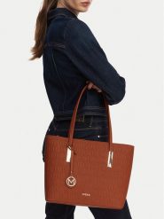 MEXX Torebka CEO-MEXX-X-008-10 Brązowy jasny. Brązowe torebki do ręki damskie Mexx, bez wzorów, ze skóry, bez dodatków. Za 139.99 zł.